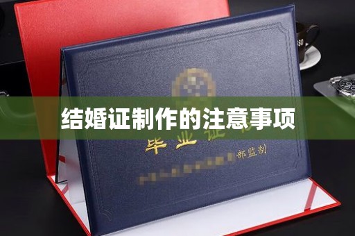 新都结婚证制作的注意事项